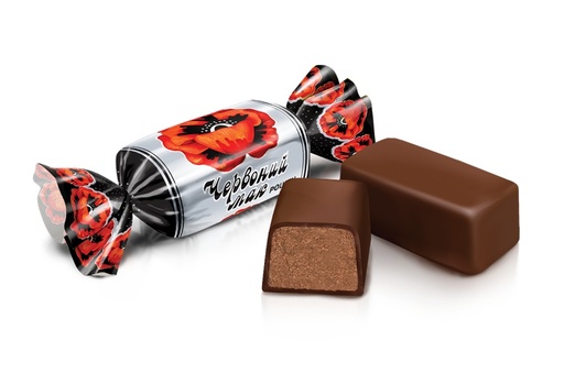 [91232] Snoep "Krashyl Mak Roshen" in cacaohoudend glazuur