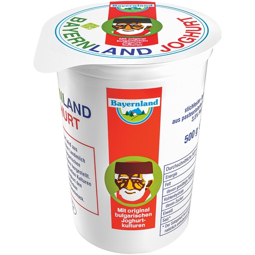 [17158] Bayernland Stevige Yoghurt van gepasteuriseerde koemelk, 3,5