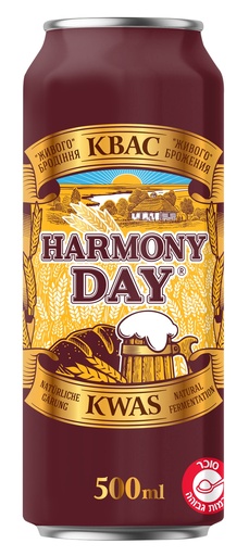 [60234] "HARMONY DAY" Alcoholvrij gerstemoutdrank "Kwas"