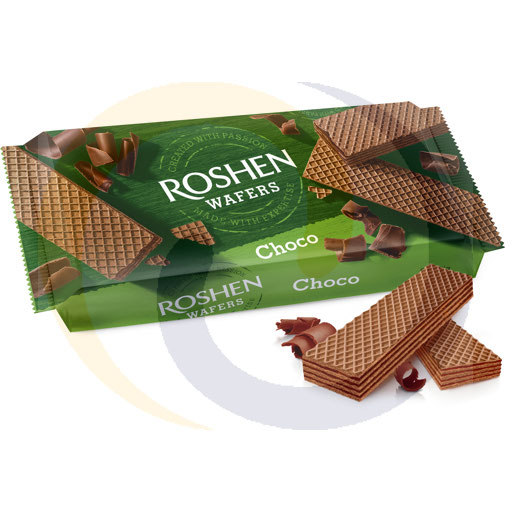 [93448000ROE] Roshen Wafels cacaos 216g