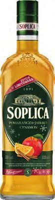 [0001018523] Soplica sinaasappel-appel-kaneel likeur alc. 28% 0,5l