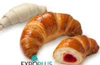 [0001018643] Croissant met aardbeien vulling