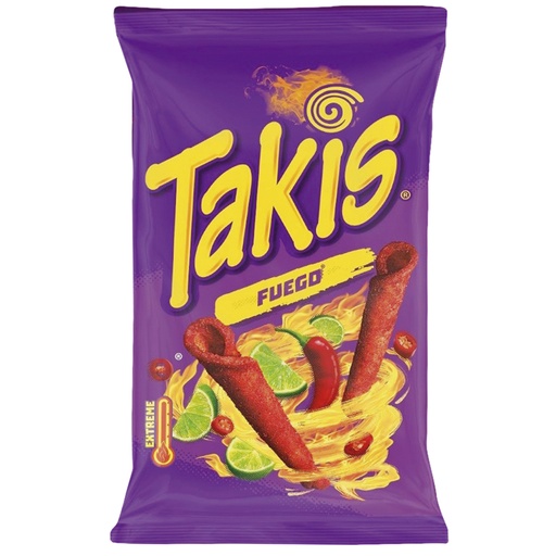 [82359] Takis Gerolde Maïs Chips met Chili-Limoen Smaak