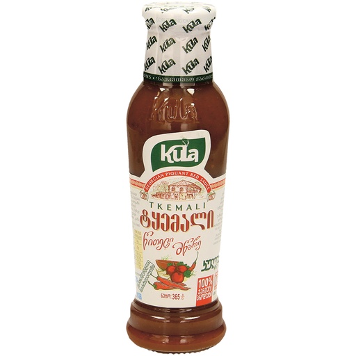 [43337] "Kula" Tkemali saus van rode kerspruim pikant 365 g