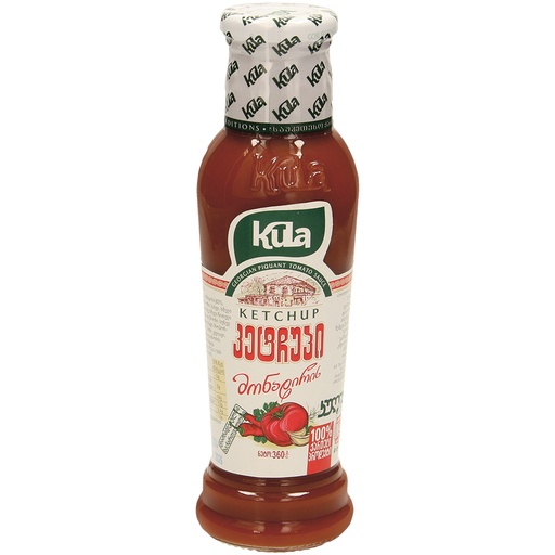 [43345] "Kula" Tomatenketchup op Georgische wijze kruidig 360 g