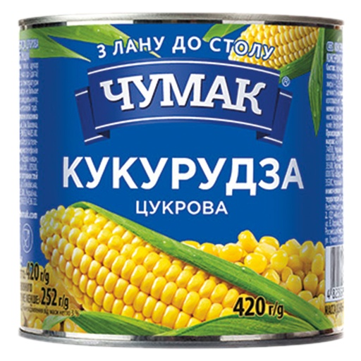 [37422] "Chumak" Suikermaïs 420 g