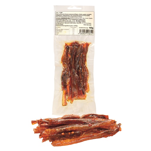 [11361] Snack van karausche (Carassius carassius) met paprika in ree