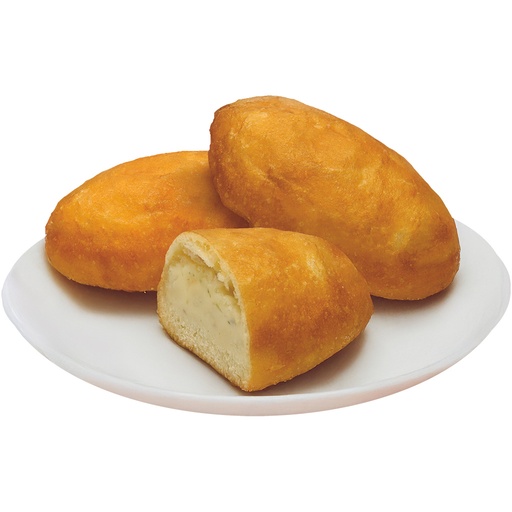[02052] Пирожки жареные с начинкой с картофелем, замороженные