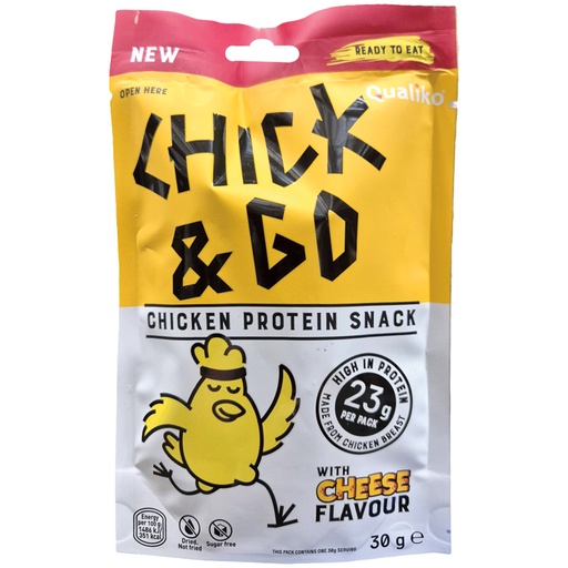 [24240] "CHICK & GO" Слайсы из куриного филе со вкусом сыра, 100 г п