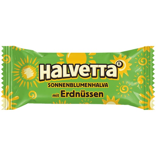 [71207] Zonnebloemhalva "HALVETTA" met pinda's