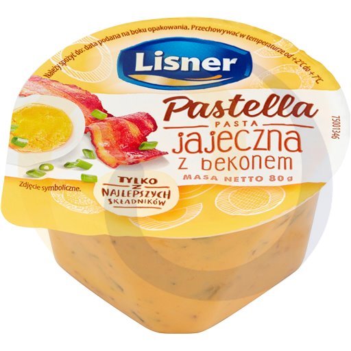 [40078000LIS] Lisner Pastella Eipasta met Spek 80 g