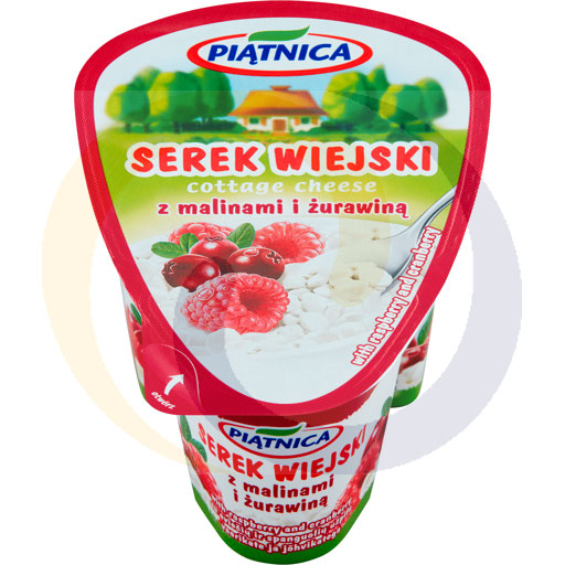 [49314000OPI] "Piatnica" Cottage cheese framboos en veenbes 150 g