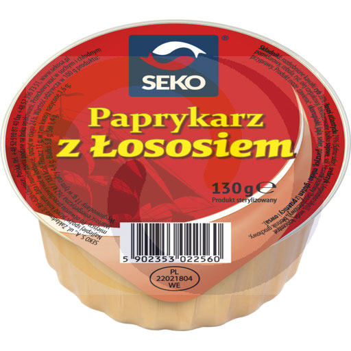 [51408000SEK] Paprykarz Vis en Rijst Conserve met tomatensaus en zalm 130g