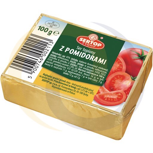 [64901000SOP] Sertop Tychy Romige Smeerkaas met Tomaten 100 g