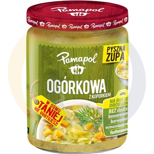 [74486000PAM] Огуречный суп с укропом 470г/ 8шт Pamapol