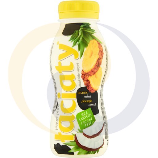 [751480002ML] Lactosevrije Ananas Kokos Drinkbare Yoghurt 0,25l