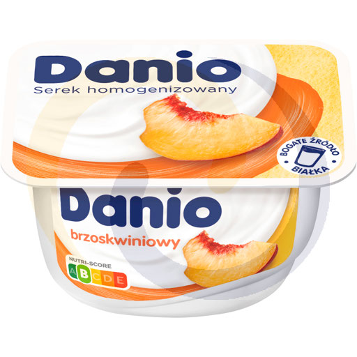 [86411000DAO] Danone Homogene kaas Danio perzik 130g