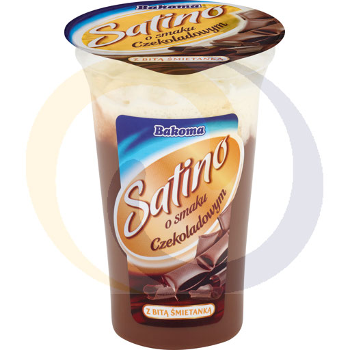 [87184000BAO] Satino chocolade dessert met slagroom165g