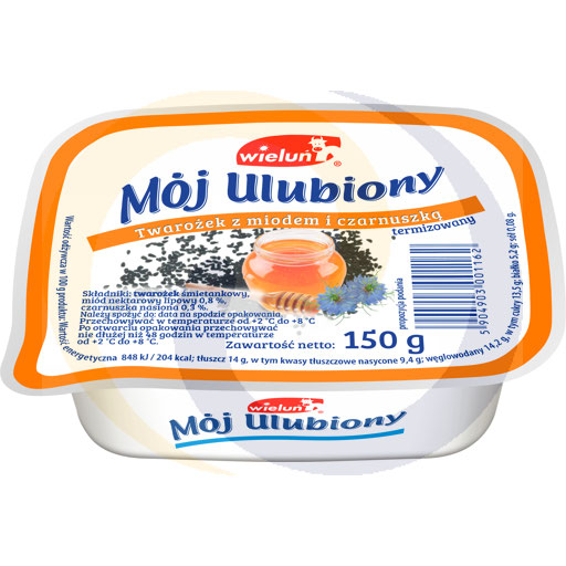 [97386000WEL] Творог с медом и черным тмином 150 г Велюнь