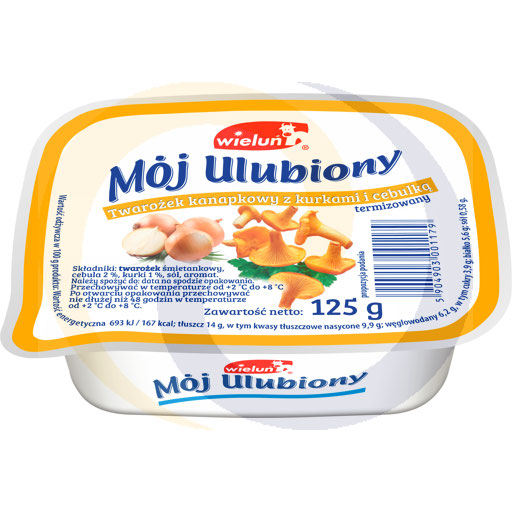 [97387000WEL] Сэндвич с творогом, лисичками и луком 125 г Велюнь