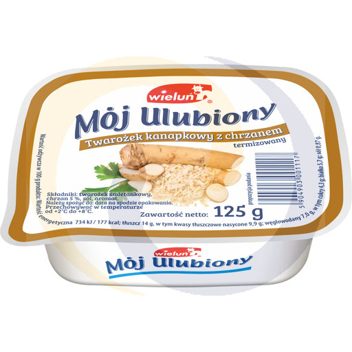 [97390000WEL] Hüttenkäse met mierikswortel 125g Wieluń