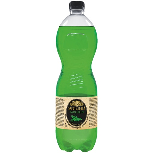 [60573] "SULIKO" Koolzuurhoudende frisdrank met dragon-smaak.