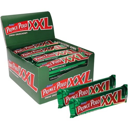 [57082000DAN] Olza Prince Polo XXL Hazelnoot Krokante Wafel met Hazelnootr