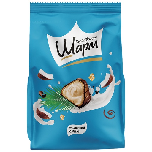 [92711] "Korolivsky Sharm" Gevuld wafelconfekt met kokossmaakvulling