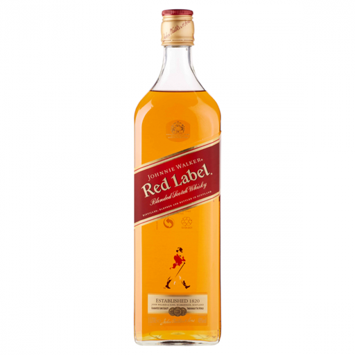 [0001019223] Johnnie Walker Red Label 40% Alc. 1l
