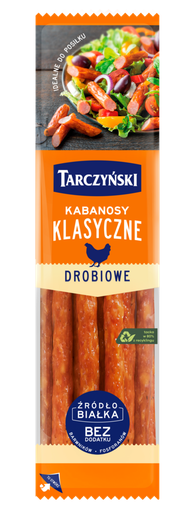 [788770001TA] Tarczyński Kippen met Varkensvlees Klassieke Dunne Worstjes