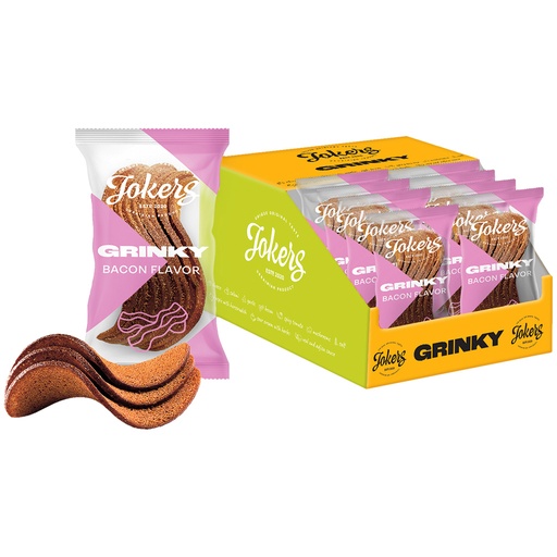 [82277] GRINKY Snack van roggebrood met bacon smaak