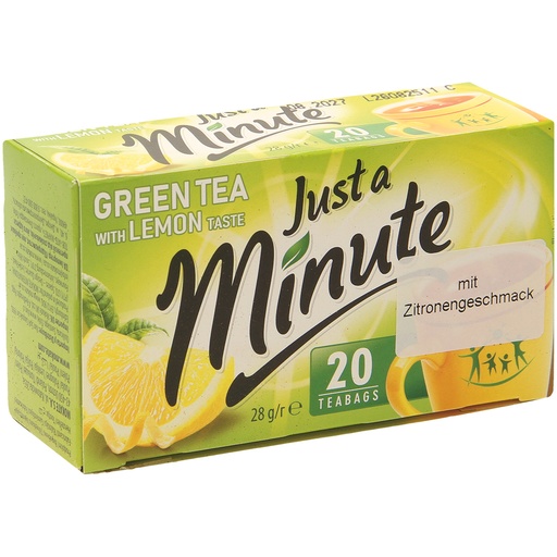 [58909] "Just a minute – Green tea with lemon taste" - Ароматизирова