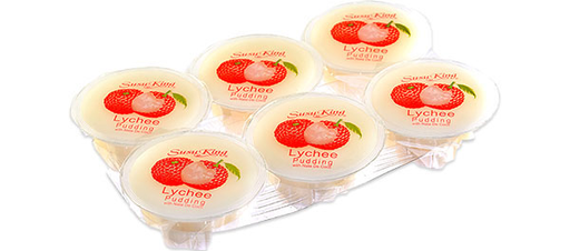 [0001019405] Pudding met Lycheesmaak