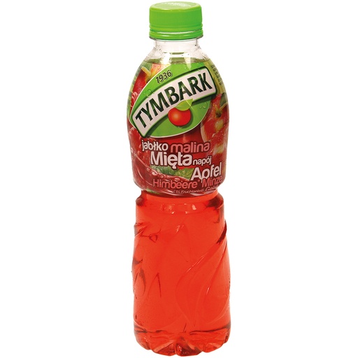 [60713] Verfrissingsdrank met appel- en frambozensap uit vruchtensapconcentraten en muntextract. Met suiker en zoetstoffen. Gepasteuriseerd.