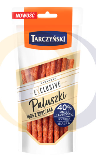 [0001019444] Kabanos exclusief 100% kip 80g/16 stuks Tarczyński