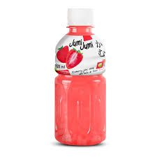 [85340100GLD] Drink 70% aardbeiensap met nata de coco 0.32l/24 Jumi Jumi