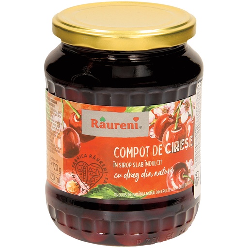 [61902] Черешневый компот "Raureni-Compot de cirese"