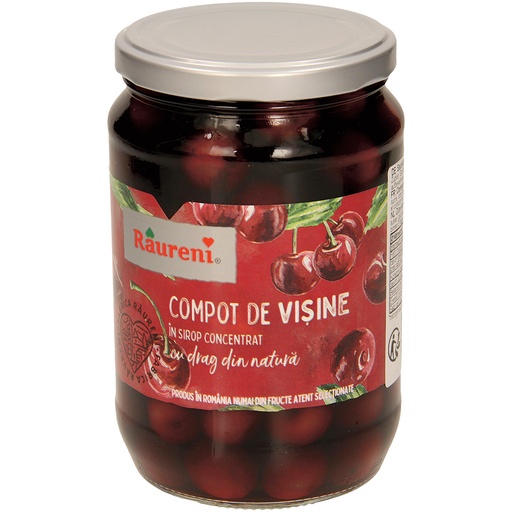 [61903] Вешневый компот "Raureni-Compot de visine"