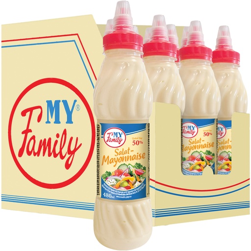 [45222] "MY FAMILY" Майонез cалатный 50% жира