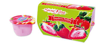 [0001019541] Pudding met Aardbeismaak