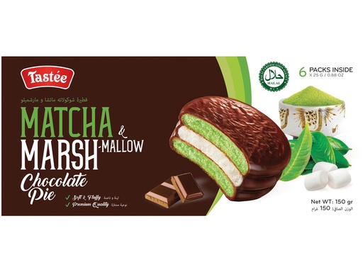 [0001019554] Koekjes Marshmallow Chocolade Matcha
