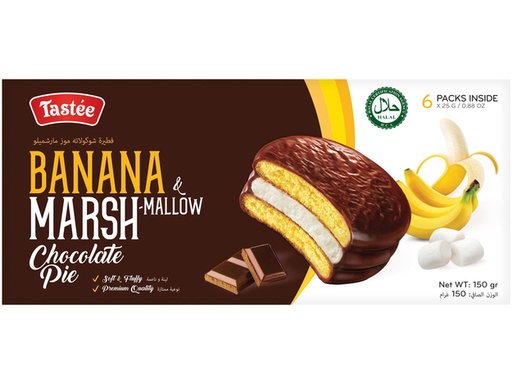 [0001019556] Koekjes Marshmallow Chocolade Banaan