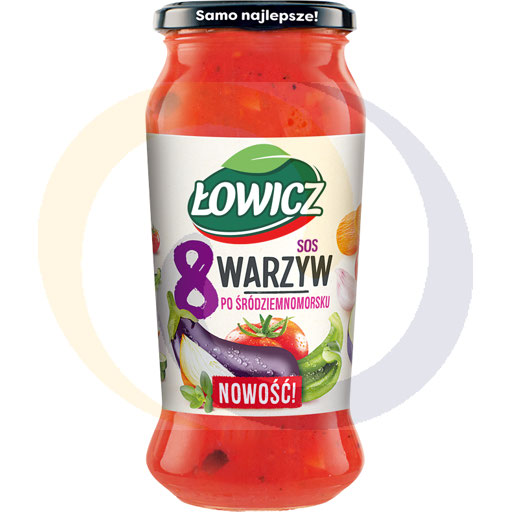 [82957000AGR] "Lowicz" Saus met 8 Provençaalse groenten 500 g