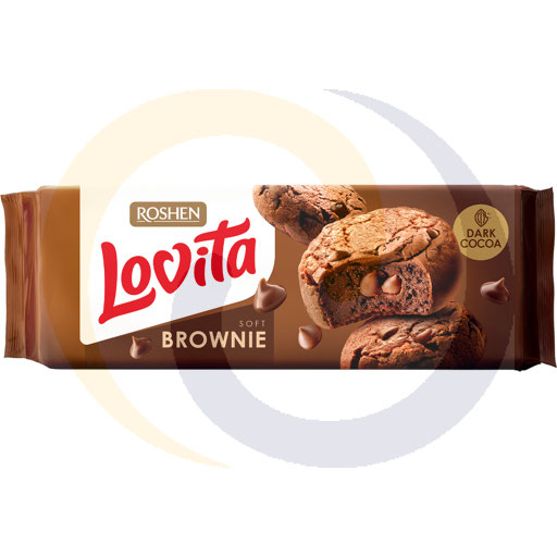 [99656000ROE] Lovita Brownie Cocoa Koekjes 152g/21st Roshen