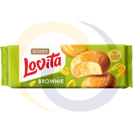 [99658000ROE] Lovita Blondie Brownie koekjes citroen 152g/21stuks Roshen