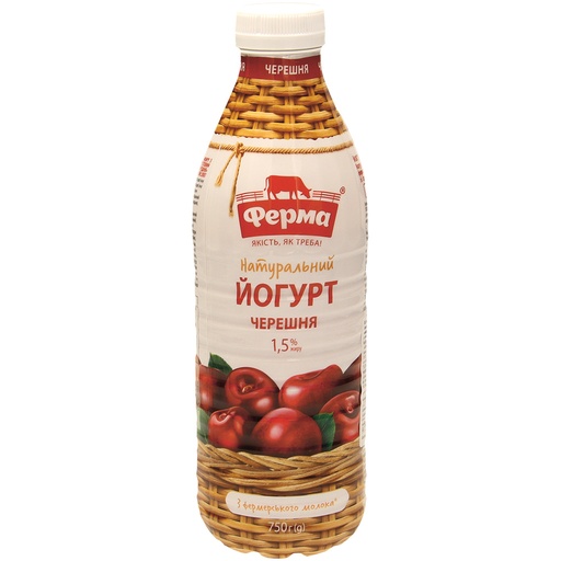 [17182] Yoghurtproduct met gezoete kersenbereiding, minimaal 1,7%