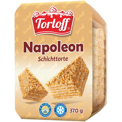 [05228] "TORTOFF" Торт "Наполеон" слоенный с кремом, замороженный