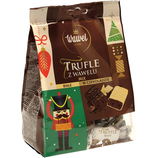 [92933] „Truffle Mix dark & white“ Конфеты со вкусом рома в шоколадн