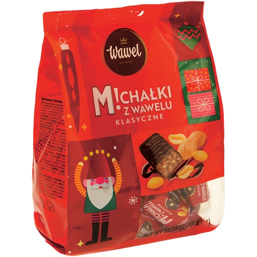 [92620] "Michałki z Wawelu Klasyczne" Шоколадные конфеты с арахисом