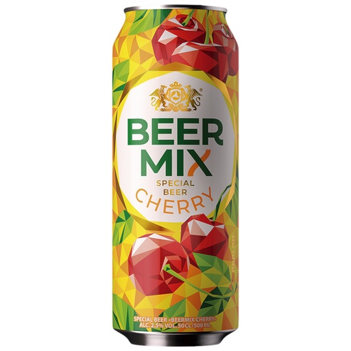 [64221] OBOLON Biermixdrank van 50% bier en 50% frisdrank met kersen